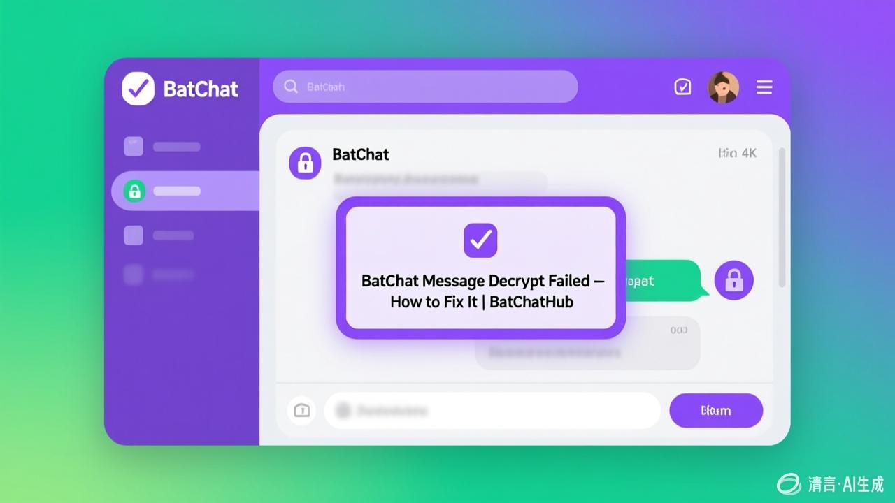 Frequently Asked Questions - BatChat Message Decrypt Failed — How to Fix It | BatChatHub