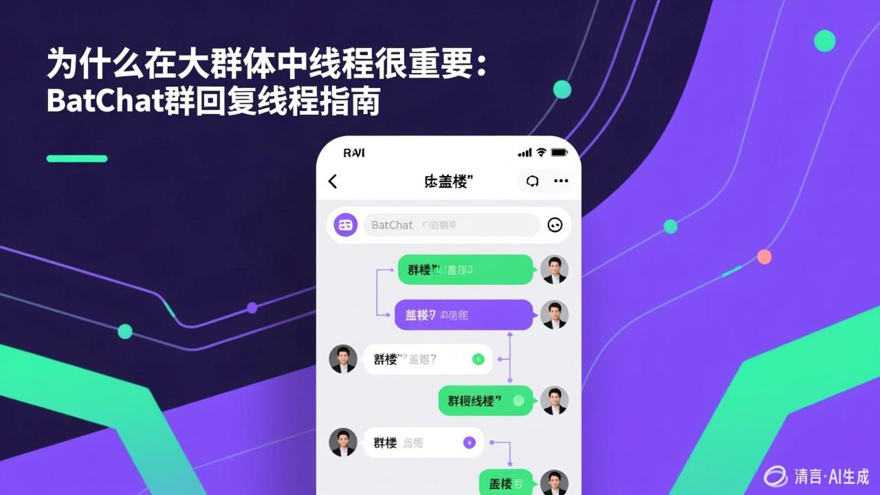 Why Threading Matters in Large Groups - BatChat Group Reply Threading - Complete Guide to 群聊盖楼 | BatChatHub