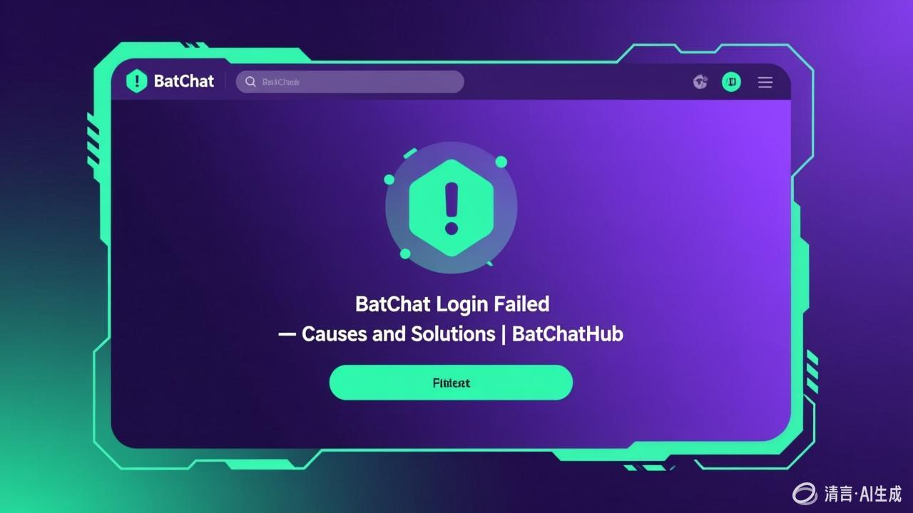 TL;DR - BatChat Login Failed — Causes and Solutions | BatChatHub
