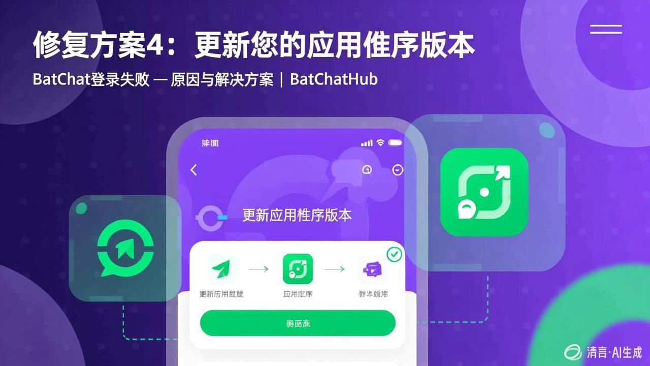 Fix 4: Update Your App Version - BatChat Login Failed — Causes and Solutions | BatChatHub