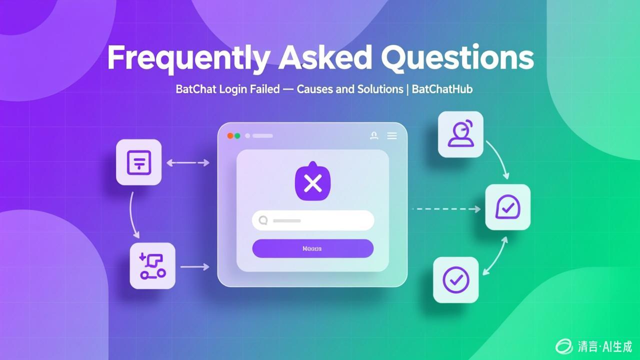 Frequently Asked Questions - BatChat Login Failed — Causes and Solutions | BatChatHub
