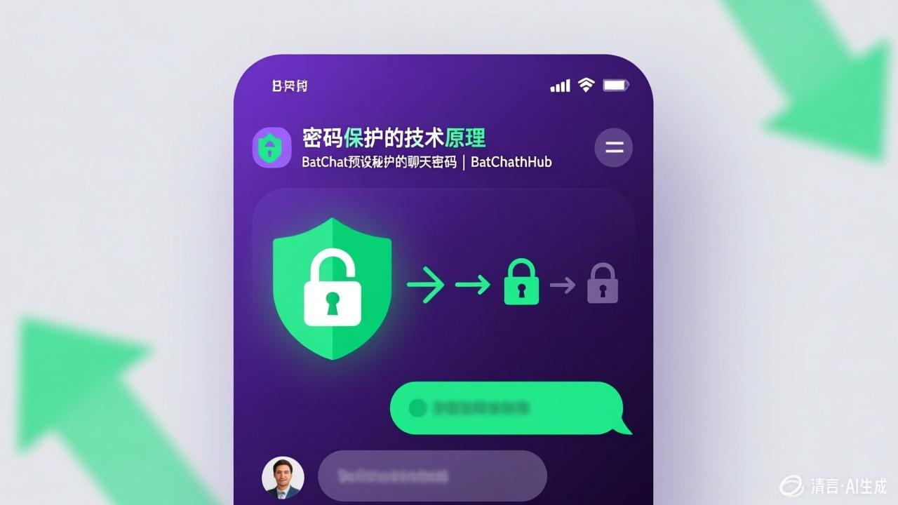 How Password Protection Works Technically - BatChat Preset Secret Messages Guide - Password Protect Your Chats | BatChatHub