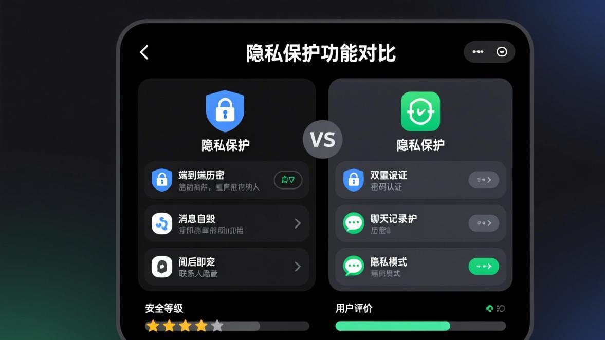 BatChat screenshot protection iOS settings