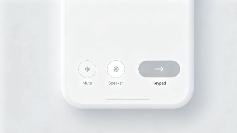 BatChat voice call interface showing mute and speaker controls