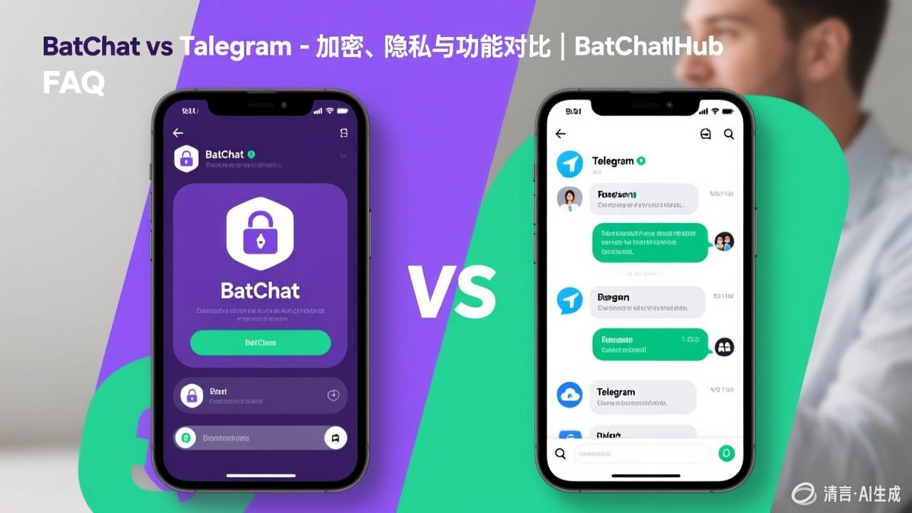 FAQ - BatChat vs Telegram - Encryption, Privacy & Features Compared | BatChatHub