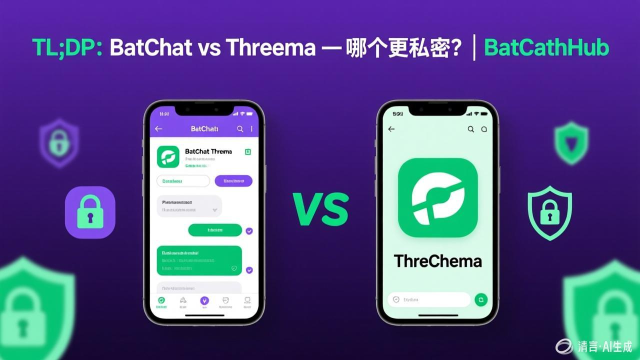 TL;DR - BatChat vs Threema — Which Is More Private? | BatChatHub