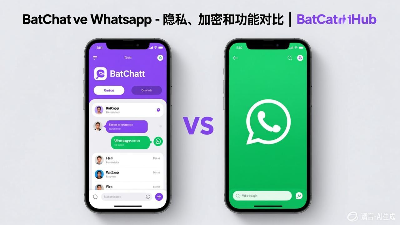 FAQ - BatChat vs WhatsApp - Privacy, Encryption and Features Compared | BatChatHub